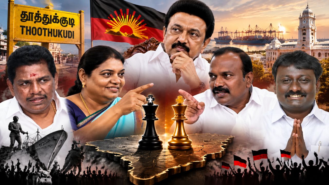 அனிதாவுக்கு ஆட்டம் முடிந்ததா? தூத்துக்குடியில் களமிறங்கிய மூவர்!
