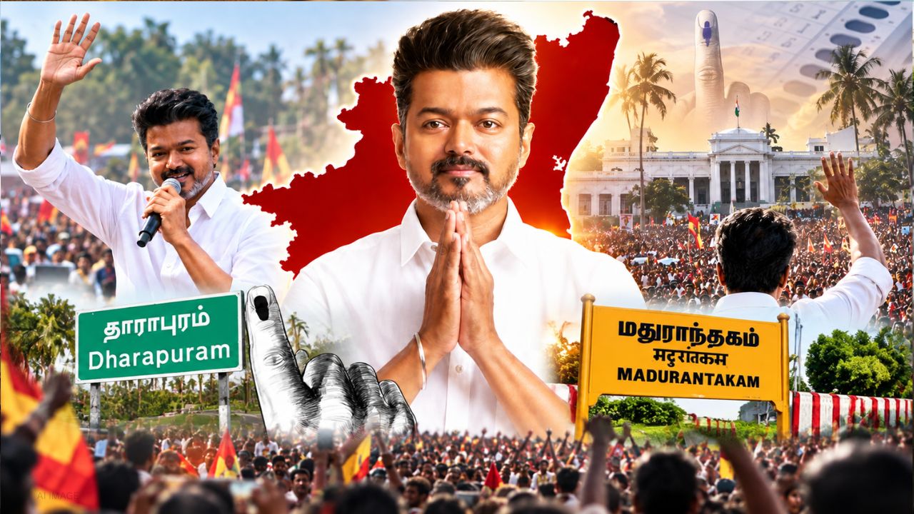 மதுராந்தகம் முதல் தாராபுரம் வரை... விஜய்யின் 4 நாள் பிரசார திட்டம்!