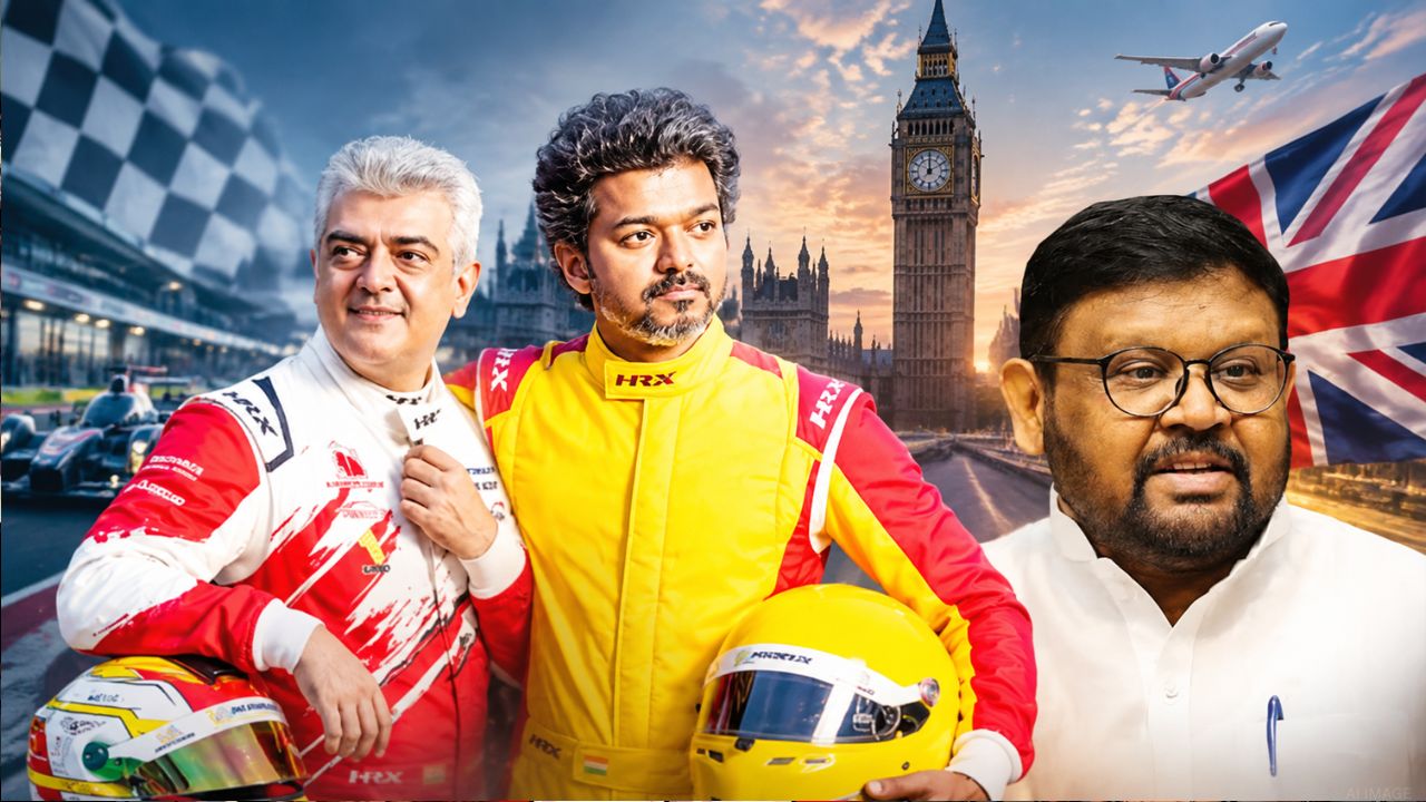 அஜித் ரேஸ் நிகழ்வு முதல் அரசியல் விமர்சனம் வரை...! விஜய்யின் லண்டன் டூர் சர்ச்சைகள் !