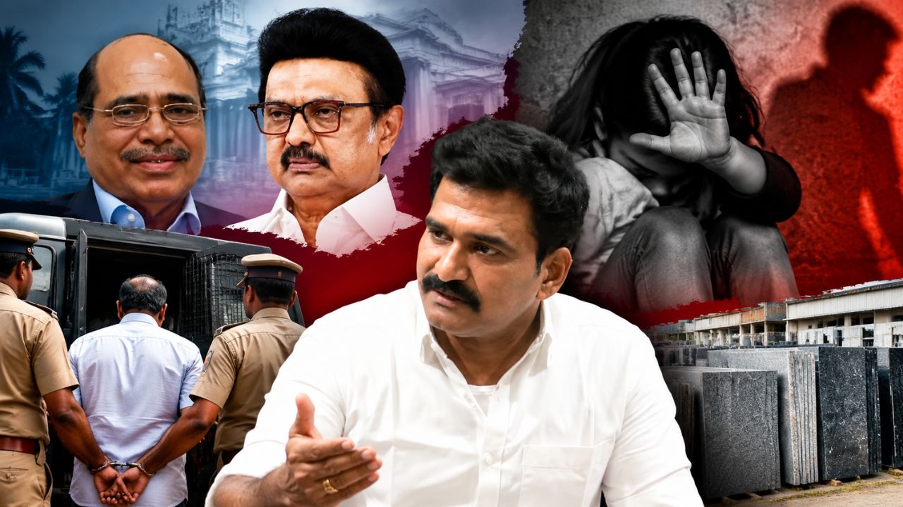 “வீரமணி குப்பனோ சுப்பனோ அல்ல!” – திமுகவை நோக்கி நிர்மல்குமார் சரமாரி கேள்வி!