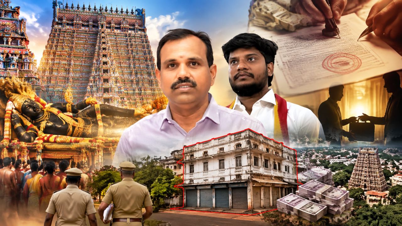 ஸ்ரீரங்கம் கோயில் ரூ.50 கோடி நிலம்... திமுக நிர்வாகி மீது வழக்கு; விசாரணையில் அடுத்தடுத்து திருப்பம்!