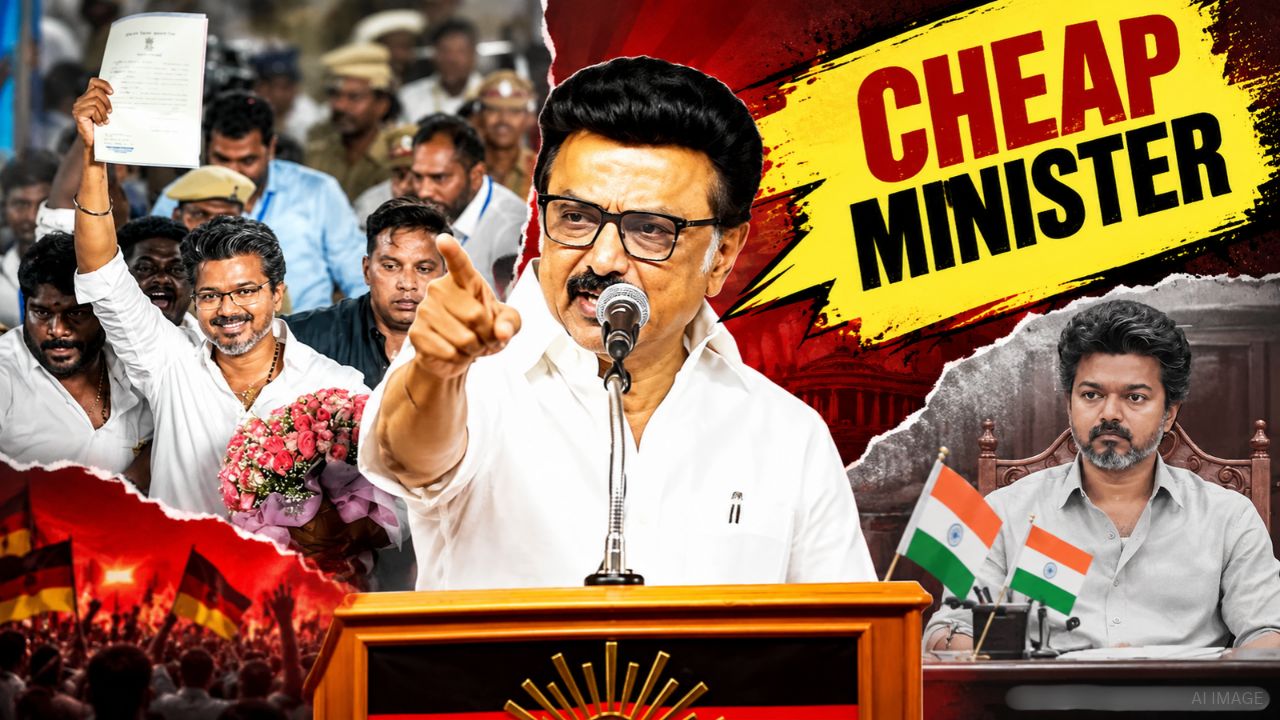 “இனிமேல் சீப் மினிஸ்டர் விஜய்” - CM விஜயை கடுமையாக சாடிய மு.க.ஸ்டாலின் !