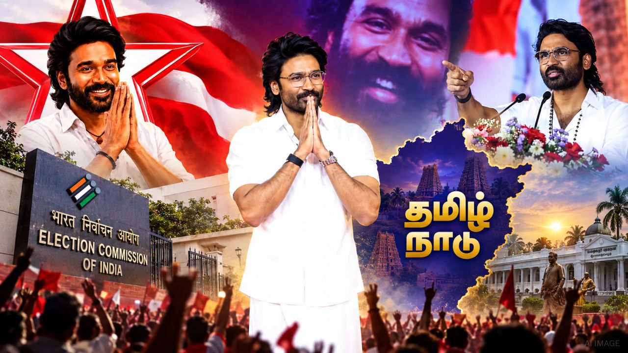 விஜயை தொடர்ந்து அரசியலில் தனுஷ் ! கட்சி பெயர் ரெடி ? லீக் ஆன பெயர் !