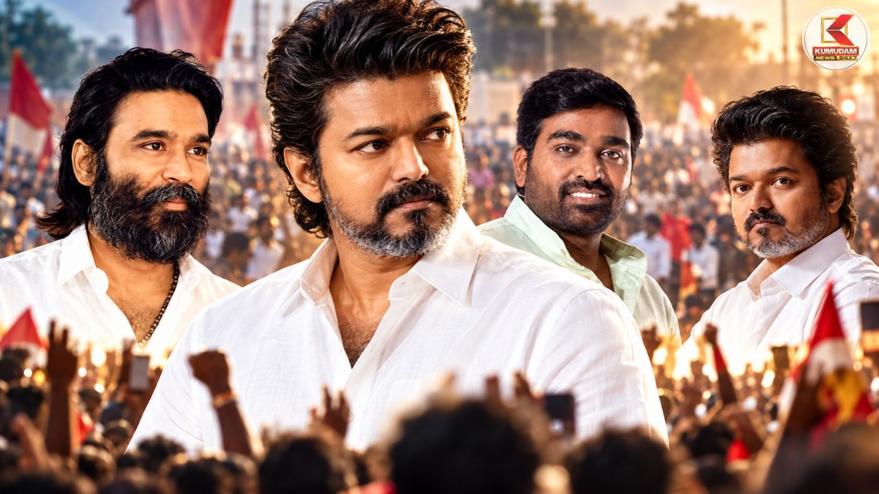 விஜய்யை வீழ்த்த ஹீரோக்கள் மூலம் புது வியூகமா? திமுக vs பாஜக.. கோலிவுட்டில் நடப்பது என்ன?