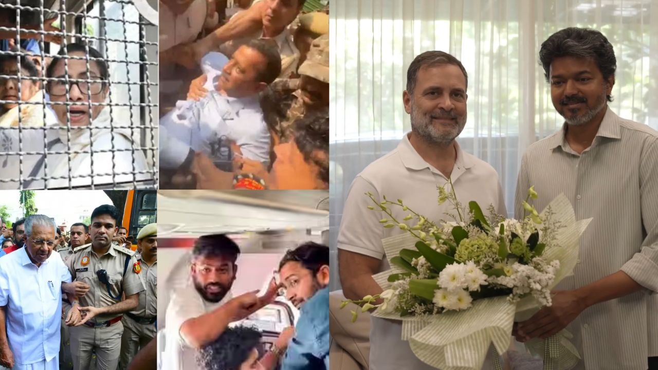 டெல்லியில் போராட்டம்... சென்னையில் விஜய்யுடன் காஃபியா? ராகுல் காந்தியைச் சுற்றும் சர்ச்சை!