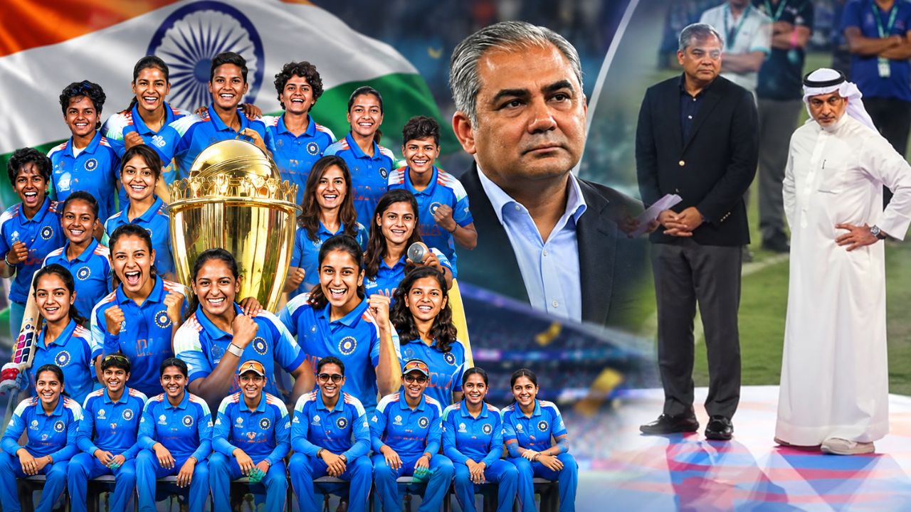 ஆசிய கோப்பையை வென்ற இந்திய பெண்கள் அணி ! கோப்பையை வாங்காததால் பரபரப்பு !