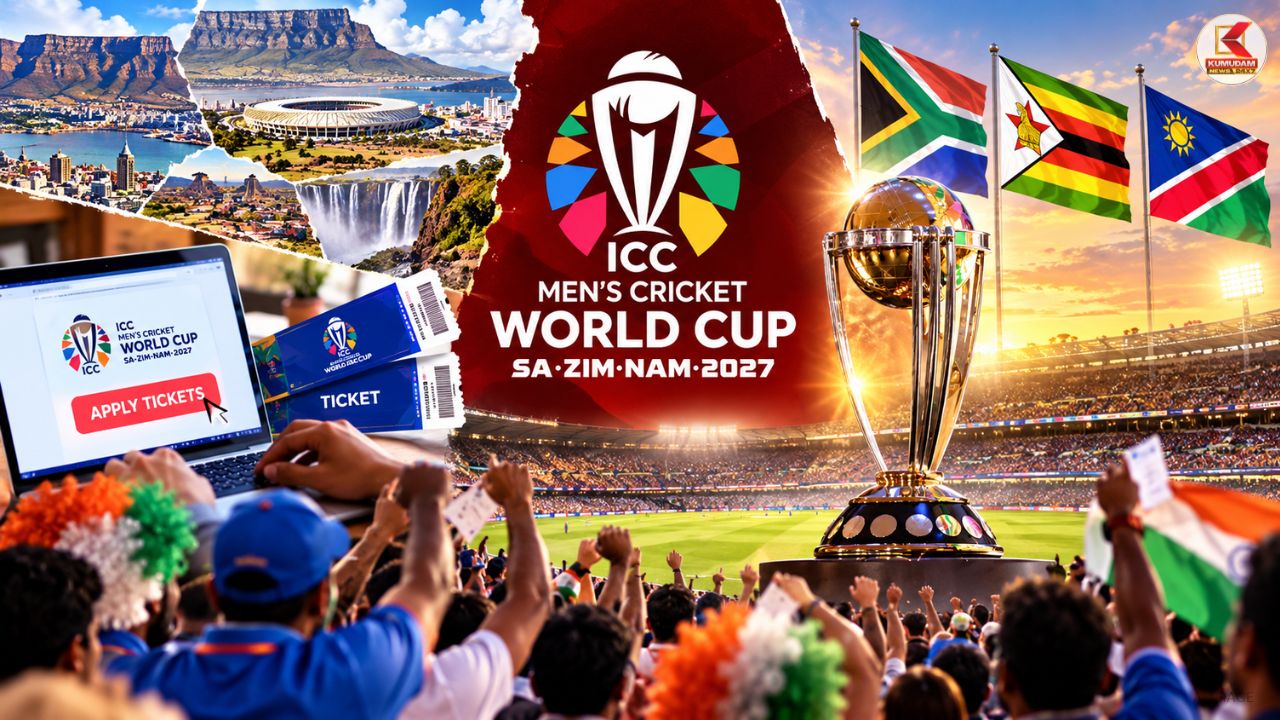 WORLD CUP 2027 : உலகக்கோப்பை டிக்கெட் கேட்டு இத்தனை கோடி பேரா ? ICC அதிர்ச்சி தகவல்!