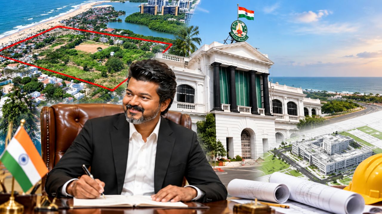 பட்டினப்பாக்கத்தில் புதிய தலைமைச் செயலகம் உறுதி! தமிழ்நாடு அரசு ஆணை வெளியீடு!