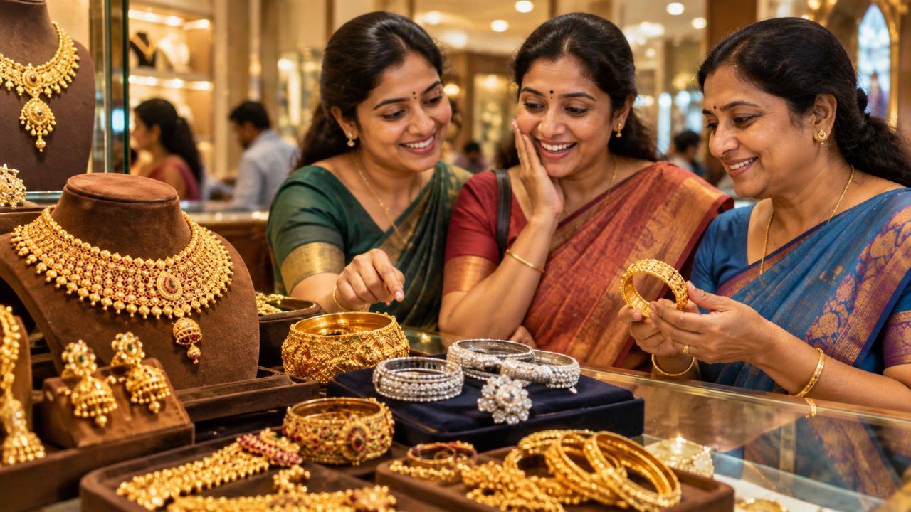 தங்கம் வாங்க இதுதான் சரியான நேரமா? இன்று ஒரு சவரன் எவ்வளவு தெரியுமா? தங்கம் வாங்க இதுதான் சரியான நேரமா? இன்று ஒரு சவரன் எவ்வளவு தெரியுமா?