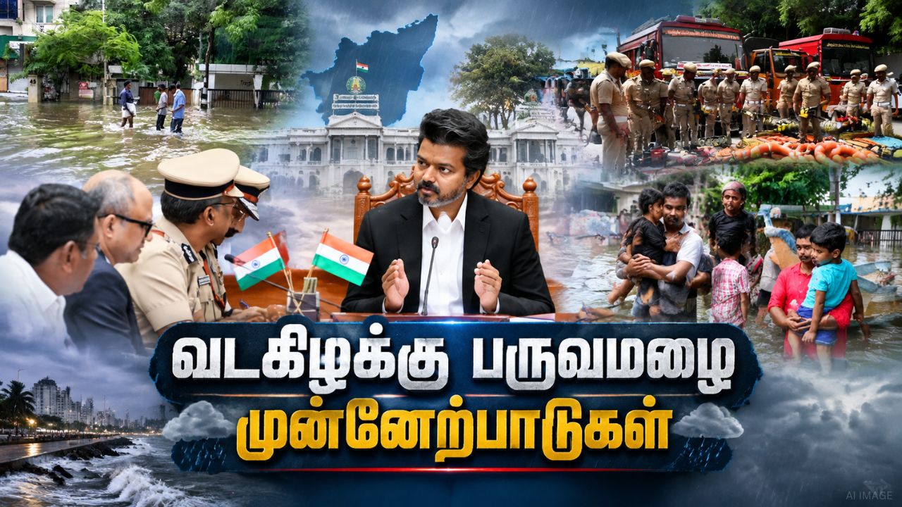 மழை, வெள்ள பாதிப்புகளை தடுக்க BIG PLAN ரெடி ! அதிகாரிகளுடன் முதலமைச்சர் ஆலோசனை !