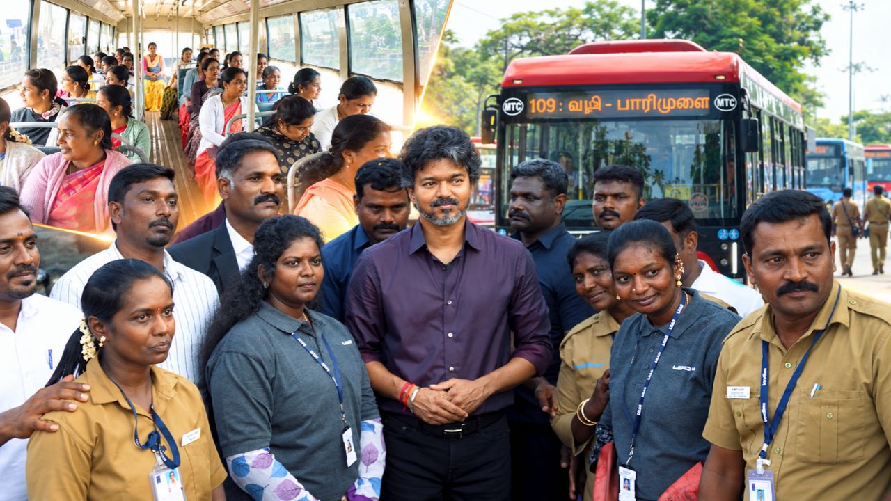 மகளிருக்கு ஜாக்பாட்! எக்ஸ்பிரஸ், டீலக்ஸ் பேருந்துகளில் நாளை முதல் இலவச பயணம்! மகளிருக்கு ஜாக்பாட்! எக்ஸ்பிரஸ், டீலக்ஸ் பேருந்துகளில் நாளை முதல் இலவச பயணம்!