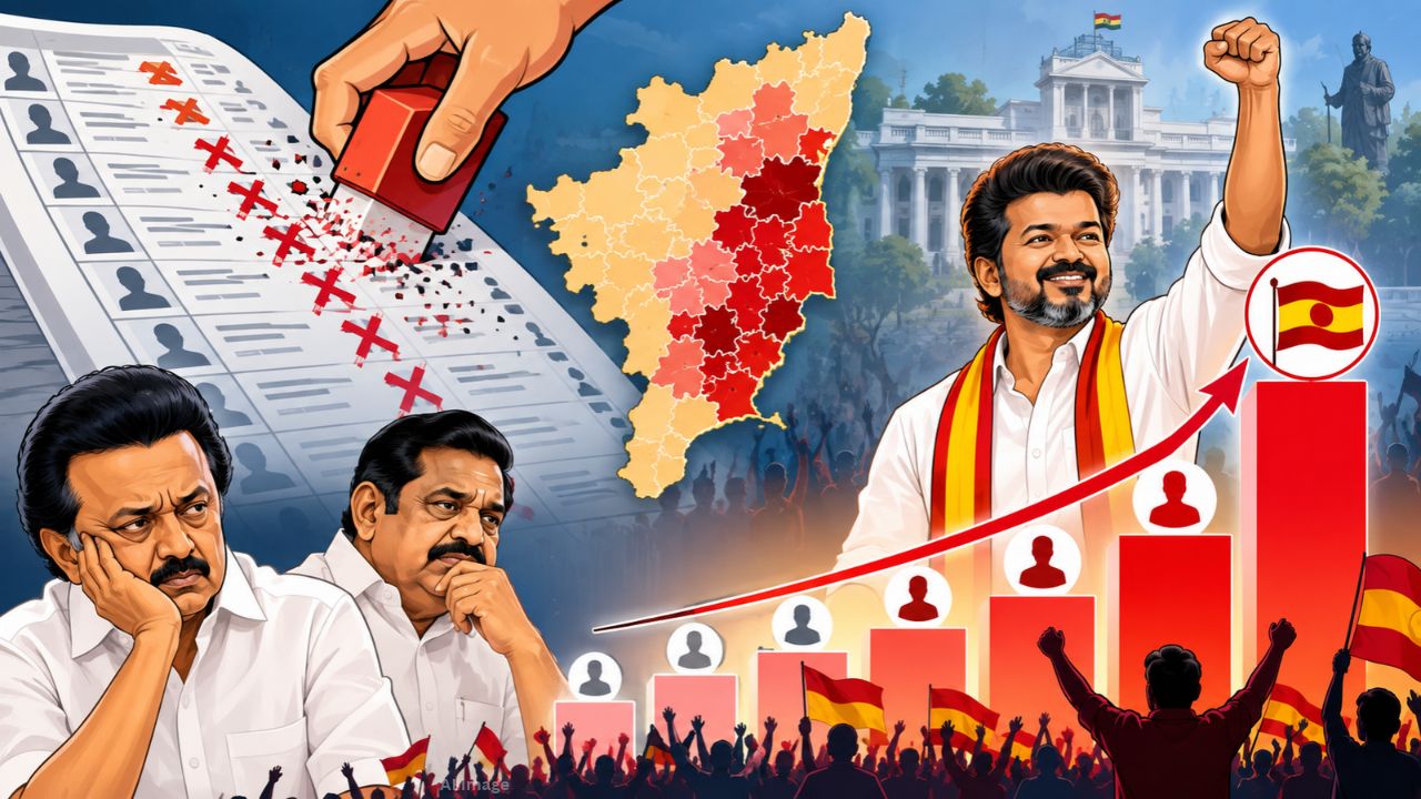 நீக்கப்பட்ட 74 லட்சம் வாக்குகள்: தவெகவின் வெற்றியைத் தீர்மானித்ததா SIR நடவடிக்கை?