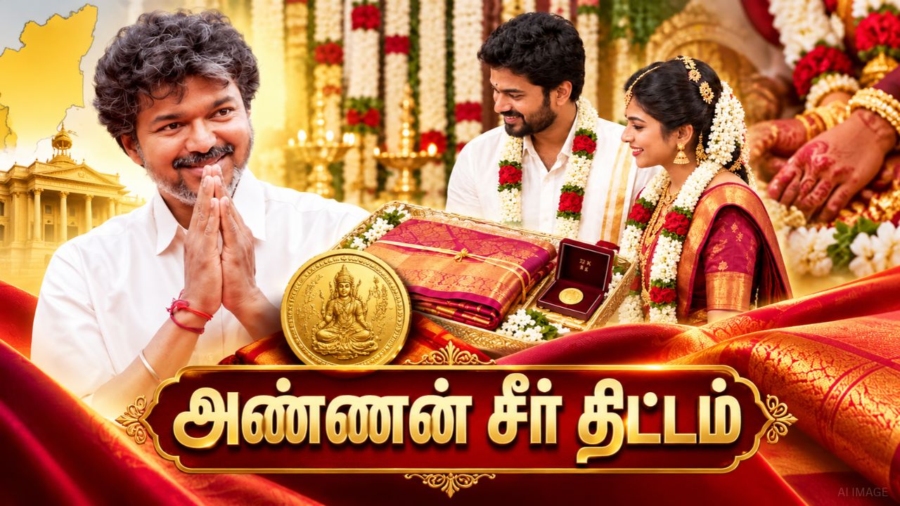 தேர்தல் வாக்குறுதி vs அரசாணை ! தங்கம், பட்டுப்புடவை அடங்கிய அண்ணன் சீர் திட்டத்தில் சர்ச்சை !