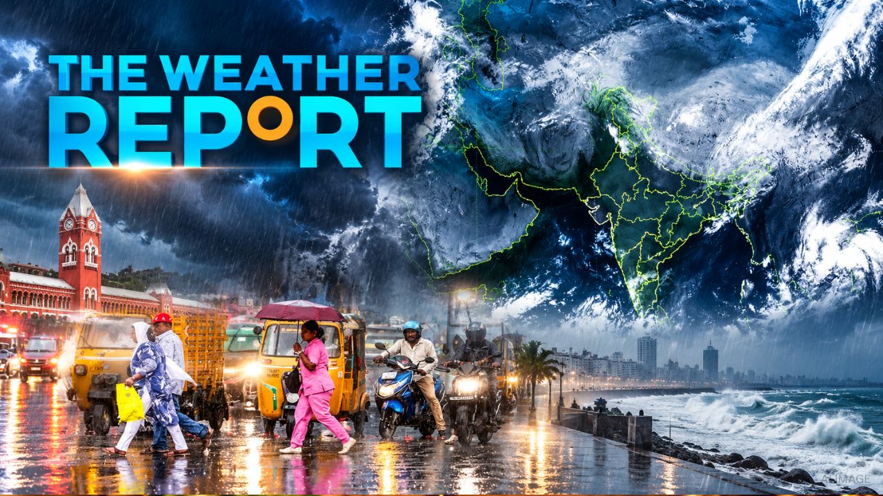தமிழ்நாட்டில் இன்று பல மாவட்டங்களில் கனமழை எச்சரிக்கை ! வானிலை மையம் அலர்ட் !
