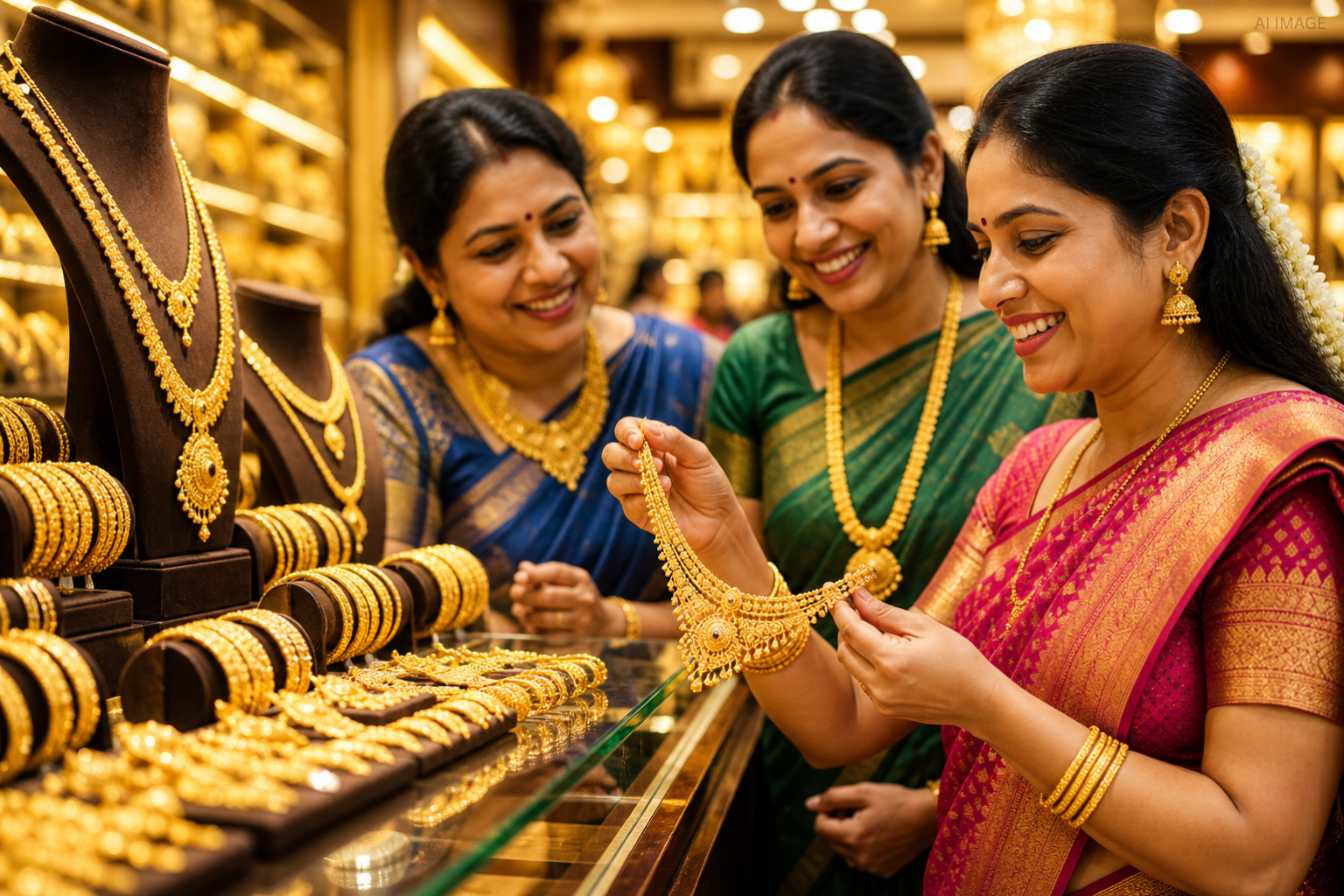 தொடர்ச்சியாக குறைந்து வரும் தங்கம் விலை....நகை வாங்க ரெடியாகிடுங்க மக்களே!