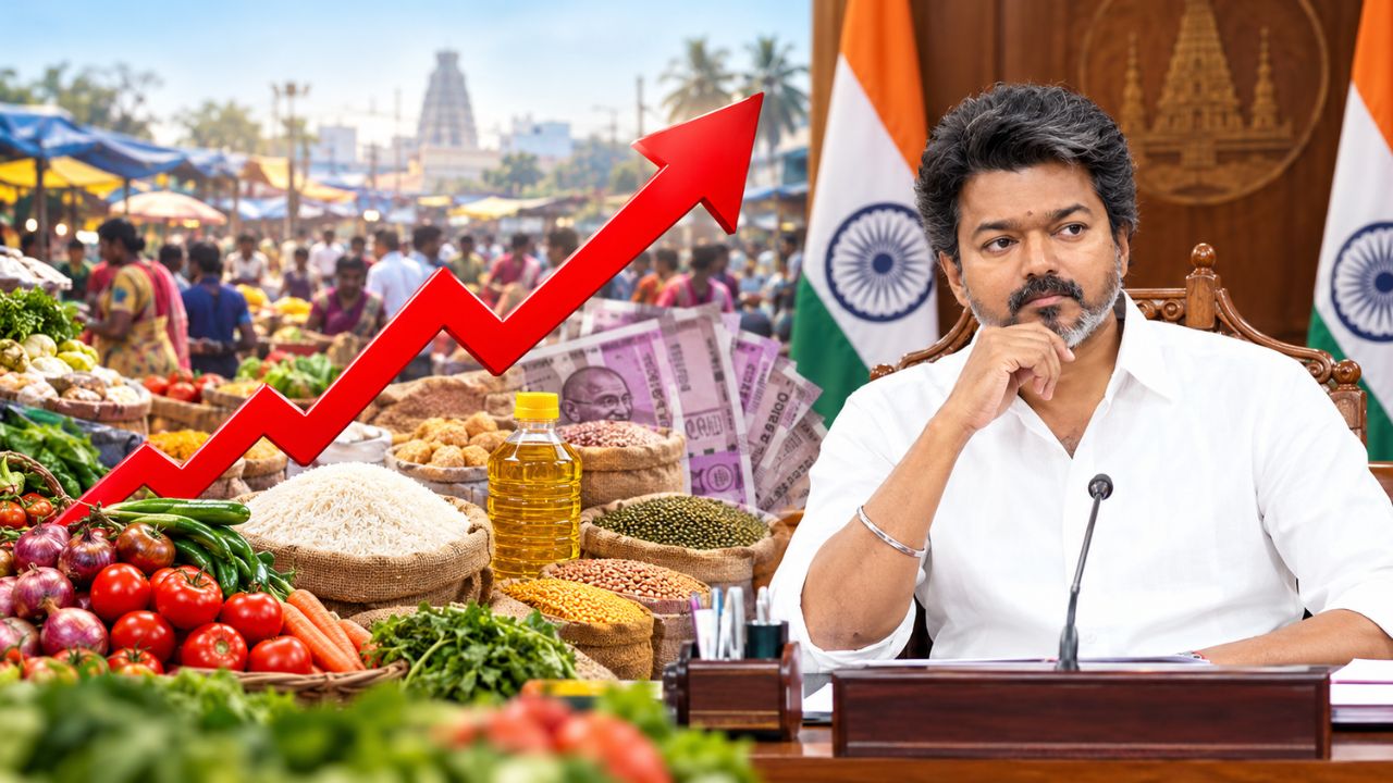 எகிறும் விலைவாசி... தவெக அரசின் எக்கச்சக்கமான வாக்குறுதிகளே காரணம்? எகிறும் விலைவாசி... தவெக அரசின் எக்கச்சக்கமான வாக்குறுதிகளே காரணம்?