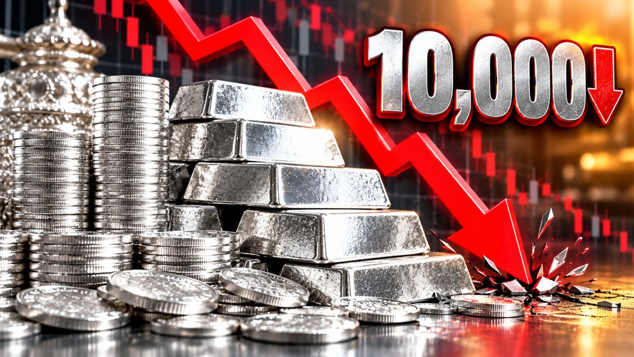 வெள்ளி விலை தடாலடி சரிவு.. ஒரே நாளில் ரூ.10,000 குறைவு! வெள்ளி விலை தடாலடி சரிவு.. ஒரே நாளில் ரூ.10,000 குறைவு!