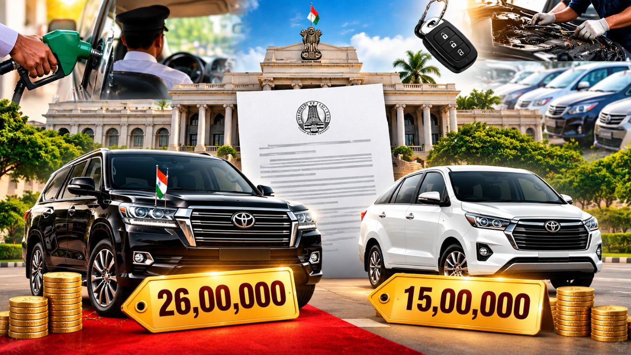 அமைச்சர்களுக்கு ரூ.26 லட்சம்.. எம்.எல்.ஏ-க்களுக்கு ரூ.15 லட்சம்! – கார் வாங்க தமிழக அரசு போட்ட புது கணக்கு!