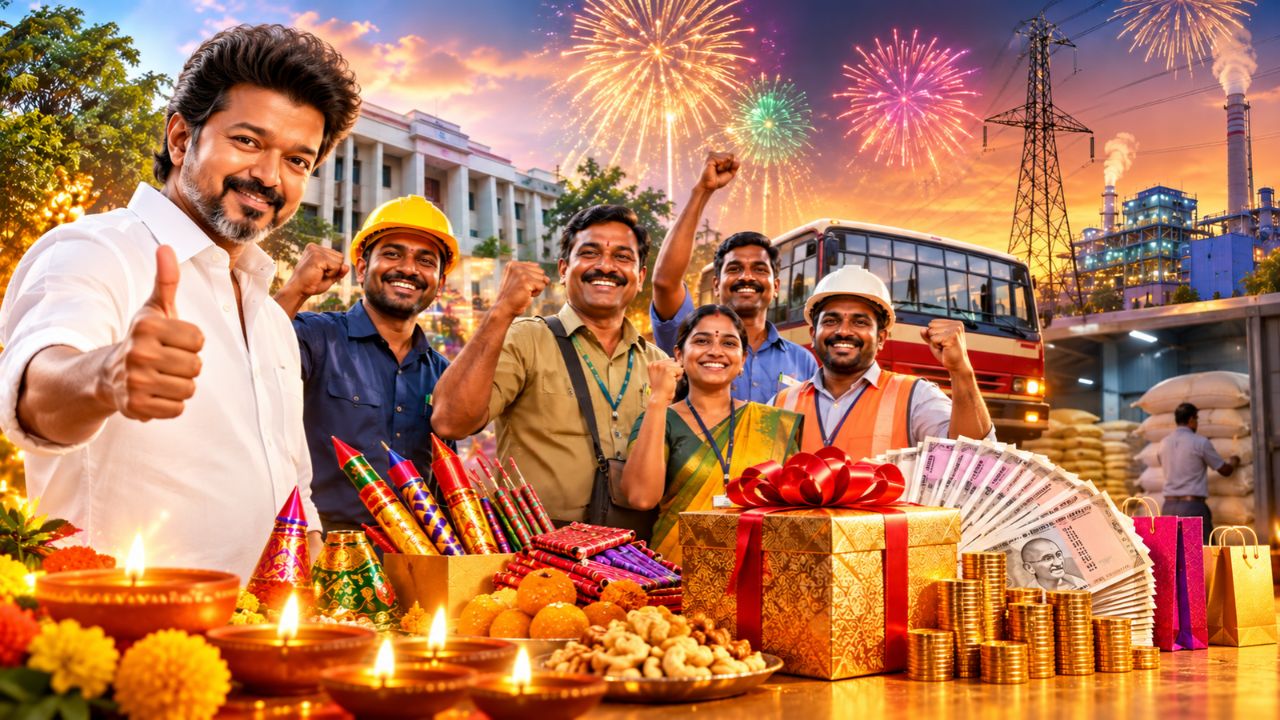 அரசு ஊழியர்களுக்கு ஜாக்பாட்! 20% போனஸ் முதல் ரூ.16,800 வரை கருணைத்தொகை... யாருக்கெல்லாம் கிடைக்கும்? அரசு ஊழியர்களுக்கு ஜாக்பாட்! 20% போனஸ் முதல் ரூ.16,800 வரை கருணைத்தொகை... யாருக்கெல்லாம் கிடைக்கும்?